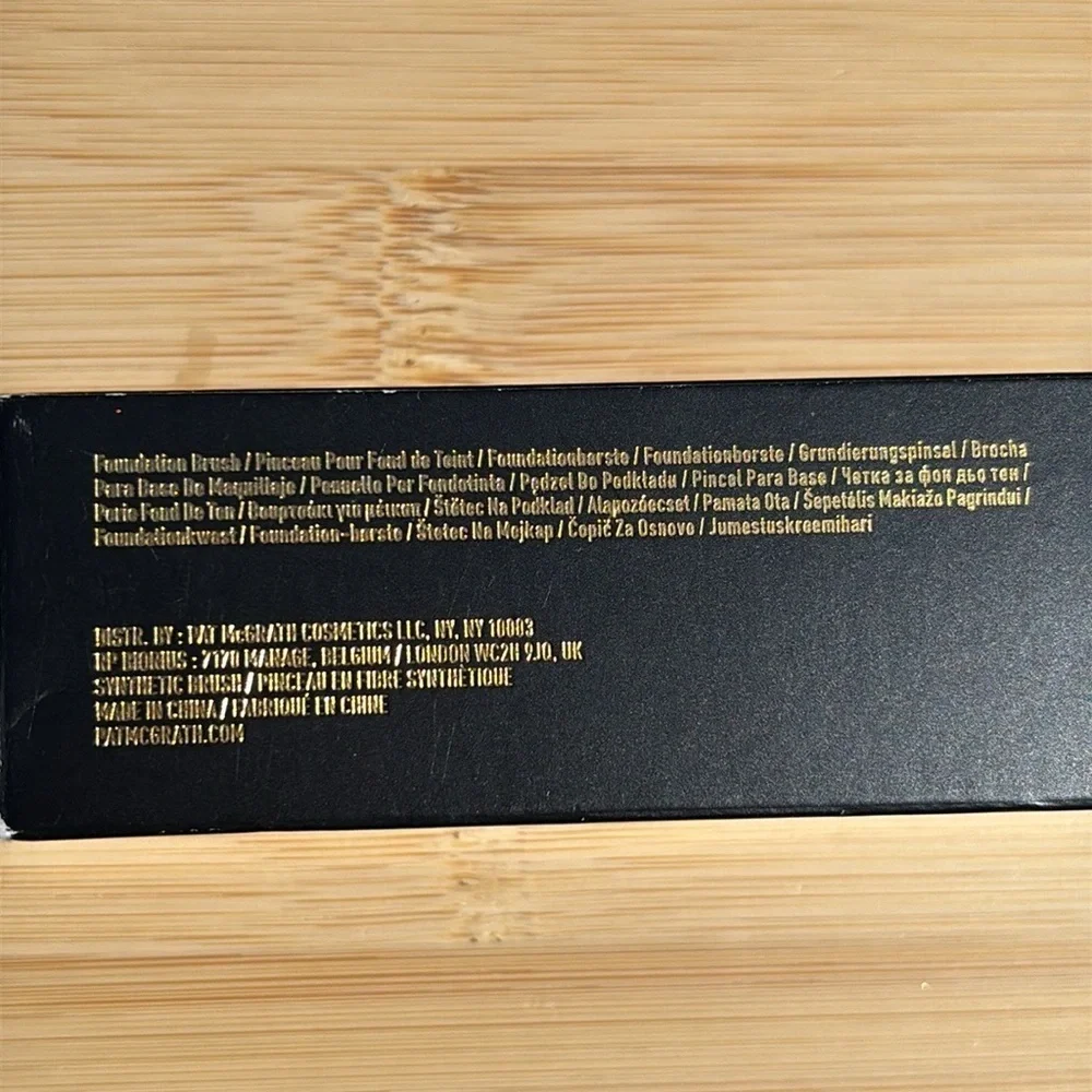 Brand New Pat McGrath Labs Skin Fetish Sublime Perfection Foundation Brush Vegan